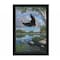 Homeroots On Eagles Wings 1 Black Framed Print Wall Art 415646 - alternate 1