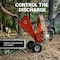 Greatcircleusa Mini Wood Chipper, 7HP 212CC Engine, 3" Max Branches GUO054 - alternate 4