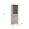 Homeroots 17" Light Gray Wood Freestanding Single Door Bathroom Vanity 543597 - alternate 5