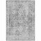 Homeroots 5' X 8' Charcoal Oriental Washable Indoor Outdoor Area Rug 607591 - alternate 6