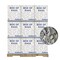 Supremeplus Recycled Gray Knit T-Shirt Cleaning Rags, 675 lbs. Pallet, 27x 25 lbs. Boxes, 27PK SP-0547 - alternate 1