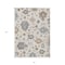 Homeroots 8' X 10' Ivory Brown And Blue Floral Washable Indoor Outdoor Area Rug 606161 - alternate 6