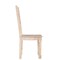 Homeroots Set of Two White Wood Slat Back Dining Side Chairs 522056 - alternate 4