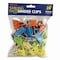 Officemate Smiling Face Binder Clips, Medium, Assorted Colors, 36PK 31095 - alternate 1