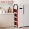 Wrightmaster 3.8 ft. Steel Step Ladder, 9 ft. Reach 500 lbs. Capacity with Non-Marring Feet and Shelf Black ZoroY-BLACK4 - alternate 7