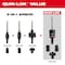 Milwaukee Tool 5pc. 7/16" QUIK-LOK Arbor Set 49-56-7555 - alternate 6