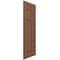 Ekena Millwork True Fit PVC San Juan Capistrano Mission Style Fixed Mount Shutters, Burnt Toffee, 12W x 32H, PR TFP001SJ12X032BT - alternate 11