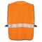 Dome75 Safety Vest One Size Class Non-ANSI/Enhanced Visibility , Hook and Loop DV1041/DV1081 - alternate 6