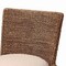Bali & Pari Ridley Woven Seagrass Dining Chair, Brown Wash 265-14527-ZORO - alternate 5