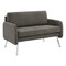 Office Star Products Sofa, CharcoalFabric, Polyester, 350lb Cap. SL5602-SK2 - alternate 1