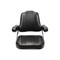 Uni Pro International Harvester 56/66 Original Seat Assembly, Pleated Black Vinyl 7745 - alternate 5
