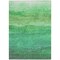 Homeroots 10' X 14' Green And Mint Green Abstract Washable Indoor Outdoor Area Rug 618147 - alternate 7