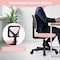 Simple Deluxe Low-Back Mesh Armless Office Chair, Swivel Rolling Computer Chair No Arms with Lumbar Support 3A88FNCHAIRC2077PK01 - alternate 7