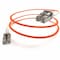 Unc Group Fiber Optic Patch Cable, Lc-Lc, 50 125 Multimode Duplex, Orange, 8M FJ5LCLC-08M - alternate 1