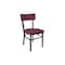 Bfm Seating Bristol Chair - Grade 4 Upholstered Seat & Back - Steel Frame - Sand Black Finish 4301CSTT021-SB - alternate 1