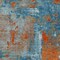 Homeroots 9' X 12' Navy Blue Orange And Ivory Abstract Washable Indoor Outdoor Area Rug 596882 - alternate 8