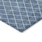 Homeroots 8' X 10' Denim Blue And Ivory Geometric Washable Indoor Outdoor Area Rug 596096 - alternate 9