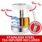 Brentwood Industries Glass 1.7 Liter Electric Kettle with Tea Infuser in White KT-1962W - alternate 5