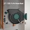 Wrightmaster Retractable 1/2 in. Dia x 100 ft. Wall Mount Garden Air Hose Reel w/ Shaft, 180 Deg Swivel Bracket ZOR-C2-30M12 - alternate 7