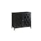 Homeroots 34in Black Sideboard with Two Glass Doors 286454 - alternate 3