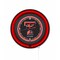 Holland Bar Stool Texas Tech University 15 Double Neon Wall Clock Clk15BK - alternate 1