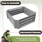 Pure Garden Galvanized Raised Garden Bed 23.5" L x 23.5" W x 12" H Raised Garden Beds Square Planter Box Kit 50-195 - alternate 5