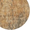 Homeroots 8' Copper And Brown Round Abstract Washable Indoor Outdoor Area Rug 606052 - alternate 3