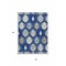 Homeroots 3' X 5' Navy Blue Ivory And Gray Southwestern Washable Indoor Outdoor Area Rug 615158 - alternate 5