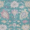 Homeroots 9' X 12' Teal Blue Pink And Ivory Floral Washable Indoor Outdoor Area Rug 605341 - alternate 8