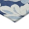 Homeroots 10' X 14' Navy Blue Denim Blue And Ivory Floral Washable Indoor Outdoor Area Rug 589559 - alternate 4