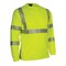 Reflective Apparel ANSI Type R Class 3 Long Sleeve T-Shirt with 3M Scotchlite Comfort Trim 204CT-LM-3X - alternate 4