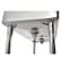 Koolmore 57 in. 16-Gauge 2-Compartment Sink with 18 in. Right drainboard, Bowl Dimensions 18''x18''x14'' KM-SB181814-18R316 - alternate 6