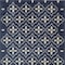 Homeroots 4' X 6' Navy Blue And Ivory Geometric Indoor Outdoor Area Rug 572557 - alternate 7