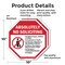 Signmission Absolutely No Soliciting No Politi, 10 inch X 10 inch, Aluminum Metal Signs, 2PK OC-A-2PACK-10-18 - alternate 4