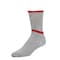 Railroad Sock Mens Boot Socks, 85% Acrylic, 15% Nylon, Grey/Red, 6-12 M, 6 PK 6014 - alternate 2