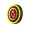 Holland Bar Stool Arizona State University Sparky 15 Double Neon Wall Clock Clk15BK - alternate 4