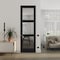 Sartodoors Hidden Door, Lucia 2555 Matte Black Concealed Metal Frame 36 x 96 Right Inswing LUCIA2555MF-BLK-36x96-RH-I - alternate 2