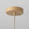 Vidalite Orbita 2-Light Pendant Light with Natural Wood Finish, Frosted Glass Shade, Integrated LED Bulbs CE1009205 - alternate 5