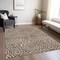 Homeroots 8' X 10' Brown And Beige Abstract Washable Indoor Outdoor Area Rug 598959 - alternate 8