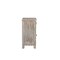 Homeroots 30" Gray Solid Wood Distressed One Drawer Nightstand 521202 - alternate 9