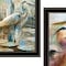 Homeroots Set Of Two Blue Heron Duet Black Framed Print Wall Art, 2PK 408044 - alternate 3