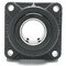 Moline Bearing 4 Bolt Flange Bearing, Cast Iron, Set Screw 19311110 - alternate 4