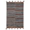 Homeroots 5' X 8' Gray and Orange Geometric Hand Woven Area Rug 557172 - alternate 4