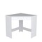 Homeroots 30" White Wood Corner Computer Desk 546422 - alternate 1