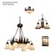 Vaxcel Yosemite 9 Light Bronze Rustic Tree Chandelier CH55506BBZ - alternate 7