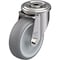 Blickle SS, Kingpin Swivel Caster, TPR, 4", 240 lb. LEXR-TPA 102G - alternate 1