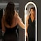 Simple Deluxe Arched Full Length Mirror with LED Lights, 60'x16' Floor Mirror with Stand, Body Floor Mirror with 3A88MIROGZ1660NWHT - alternate 4