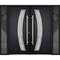 Vdomdoors Steel Double Doors Deux 6500 Black 2 Sidelight Exterior Windows Stainless Inserts Single Modern Pai DEUX6500DEXD-BLK-RH-W16+72+16 x H80 - alternate 1