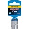 Channellock 3/8'' Drive 17 mm 6-Point Shallow Metric Socket 302725 - alternate 2