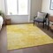 Homeroots 3' X 5' Gold And Yellow Nautical Washable Indoor Outdoor Area Rug 581731 - alternate 3